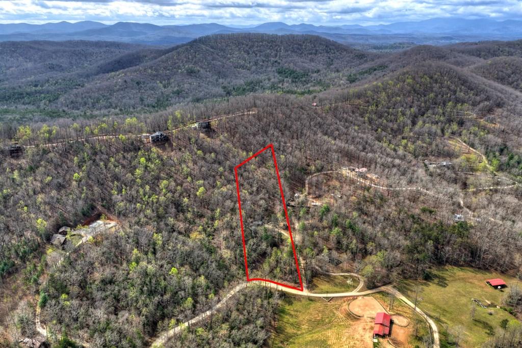 Image 3: Approx. lot Lines, Scouts Ridge behind