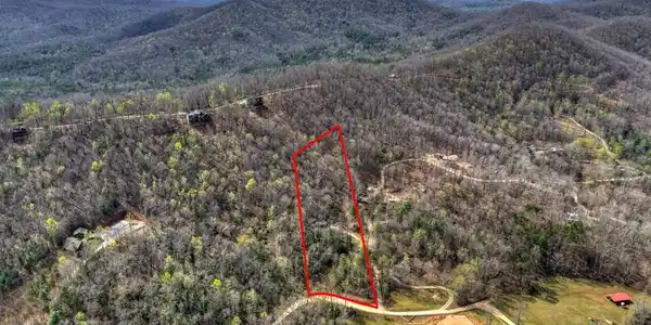 Image 3: Approx. lot Lines, Scouts Ridge behind