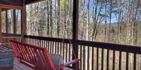 Image 3: Porch wraps entirely around the home, Beautiful seasonal mountain views!!!
