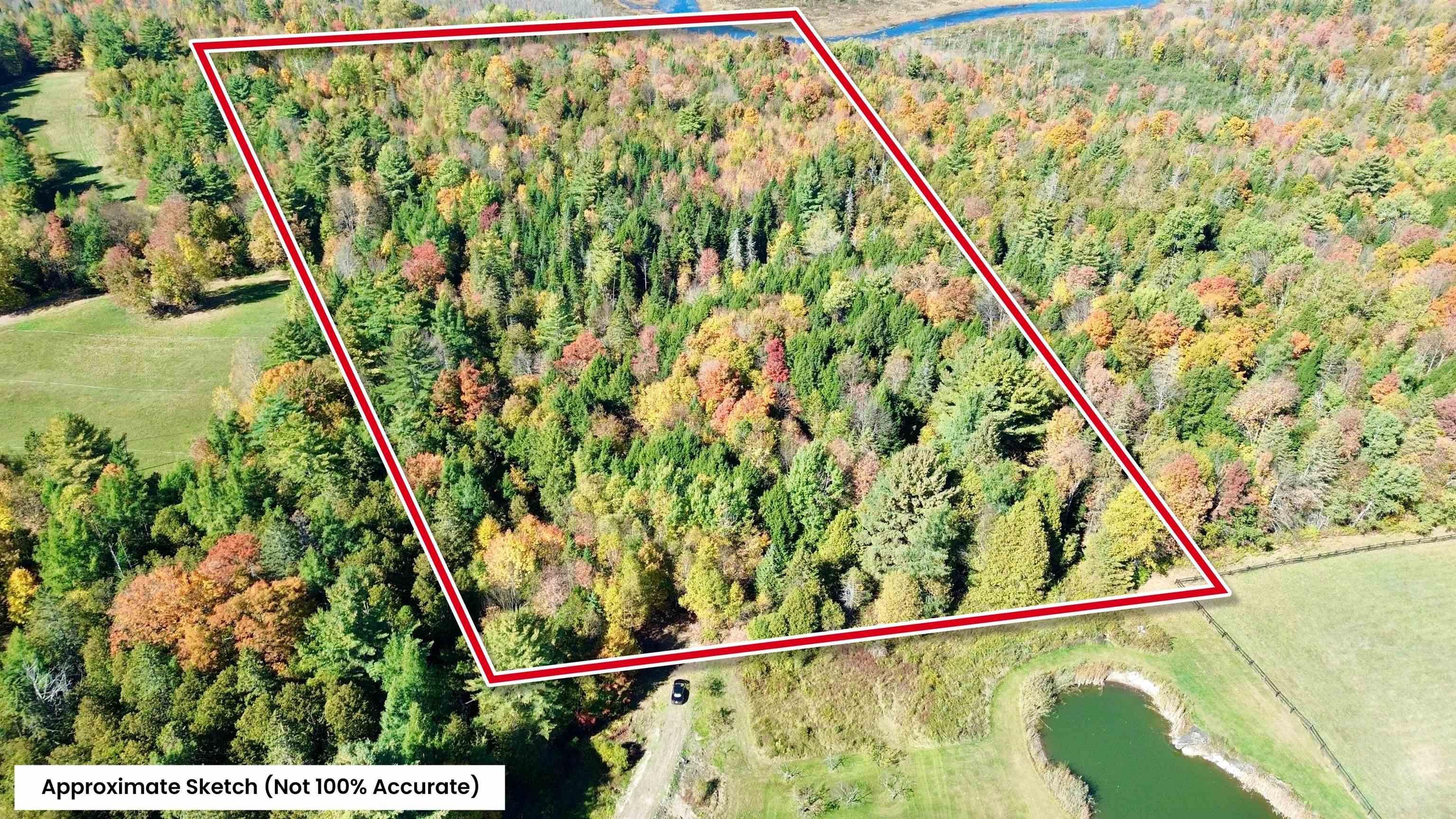 Image 2: Sloped Wooded Lot on Ridge