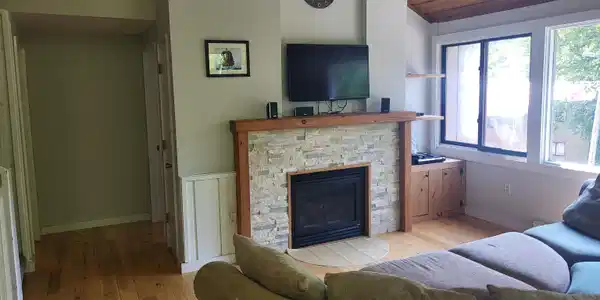 Image 2: Gas fireplace