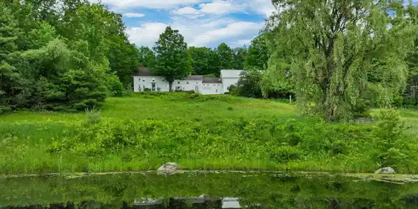 Image 2: Overlooking a private pond Image 2: Overlooking a private pond