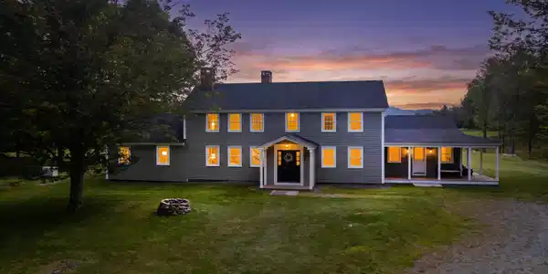 Image 3: Rowen Farm at twilight