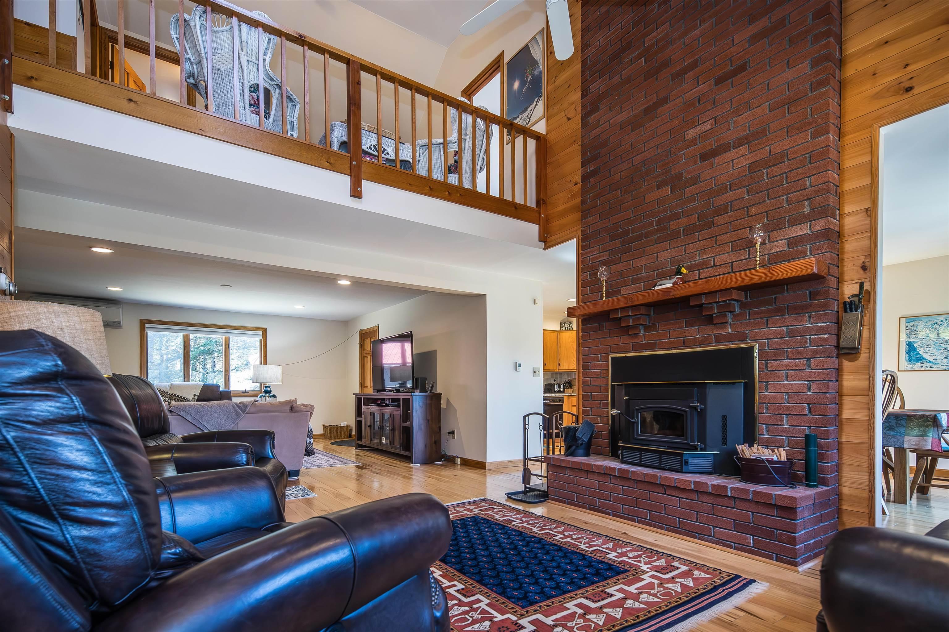 Image 4: Get Toasty in Front of the Fireplace - With Loft Above Image 4: Get Toasty in Front of the Fireplace - With Loft Above