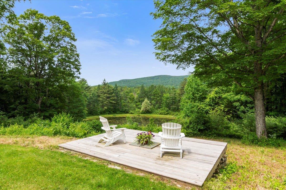 Image 4: The morning view overlooking the pond...