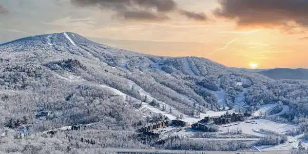 Image 4: Pico side sun going down winter