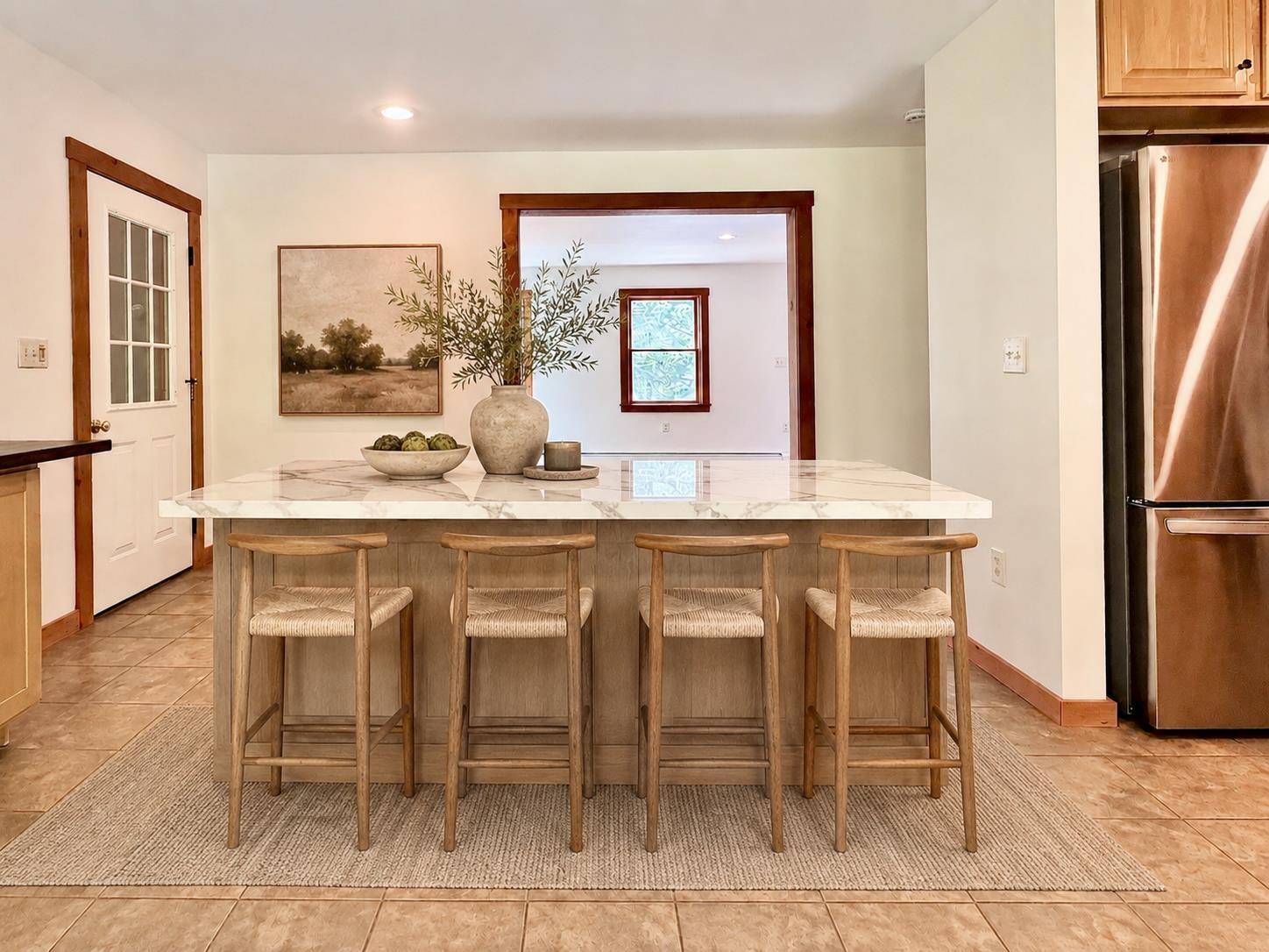 Image 3: Virtually Staged Kitchen Area