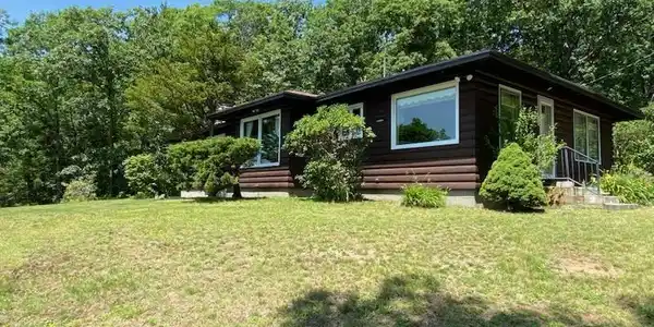 Image 4: Log sided home