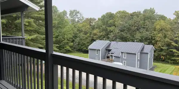 Image 2: Looking out from the covered porch