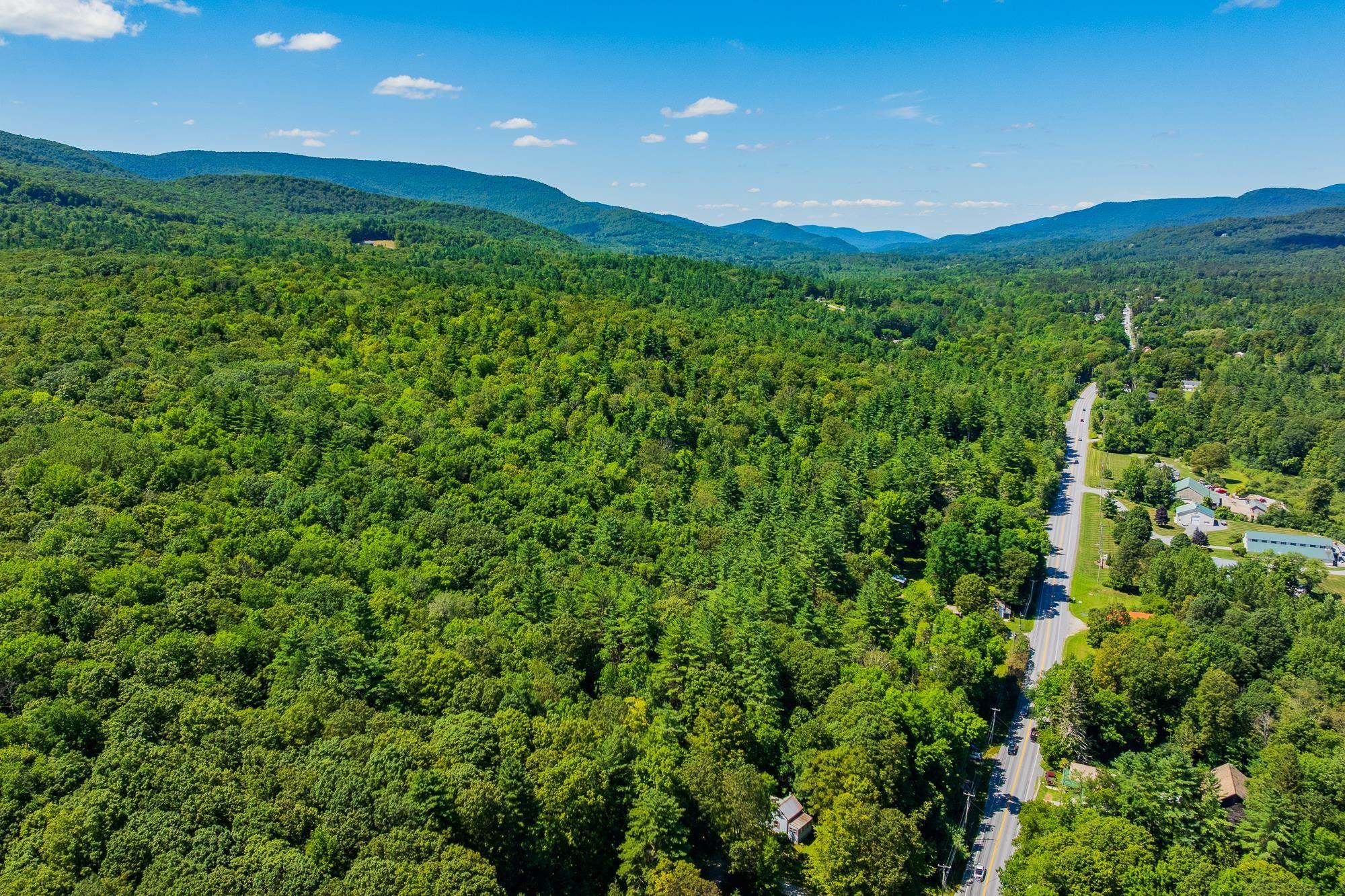 Image 1: View heading to the north on Route 30