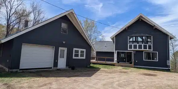 Image 3: Front of home with garage