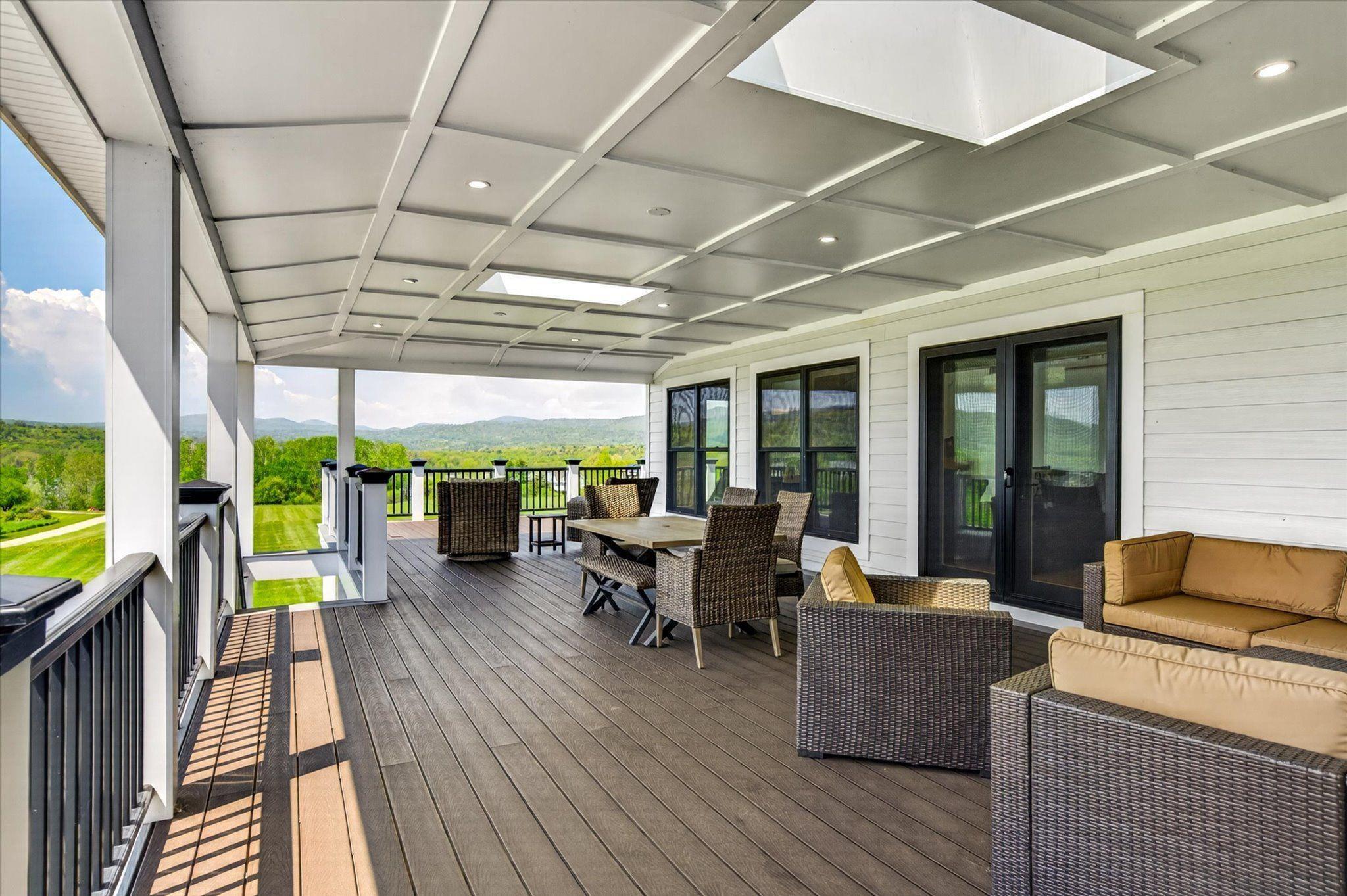 Image 4: Covered Porch with Trex Decking