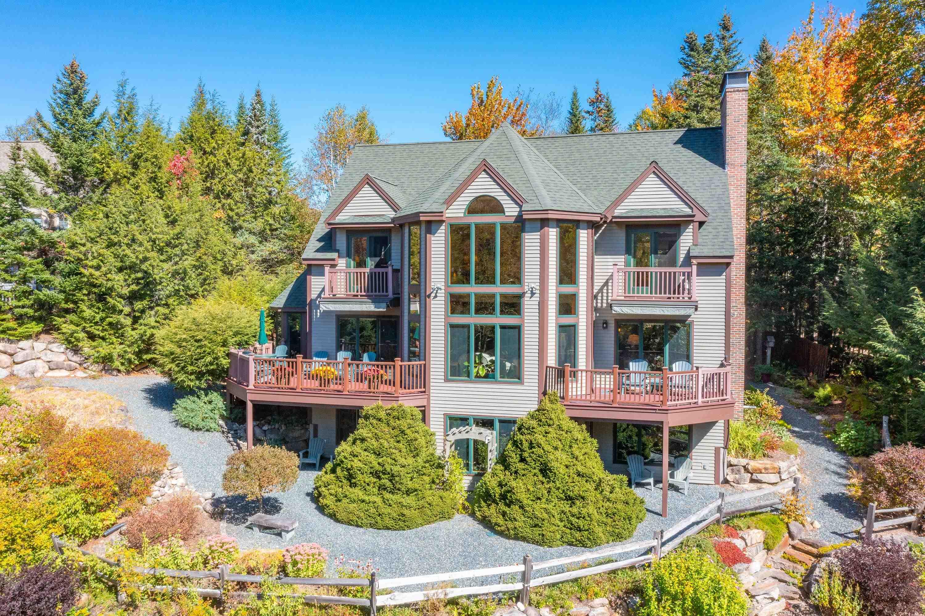 Image 1: Tiered flower gardens