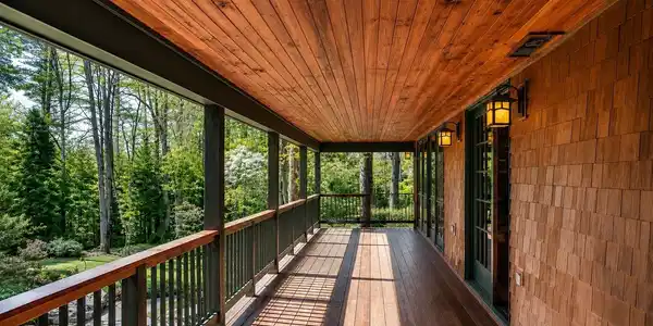Image 4: Open Covered From Porch On Main House