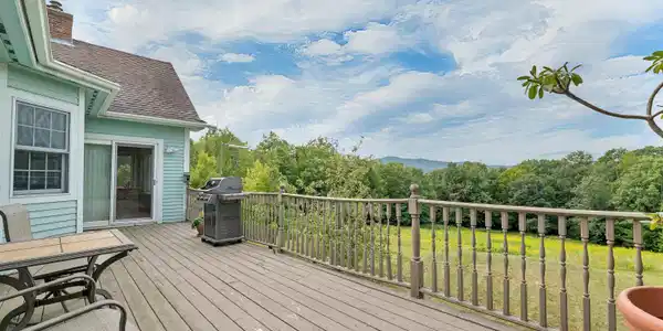 Image 3: Veiw from back deck