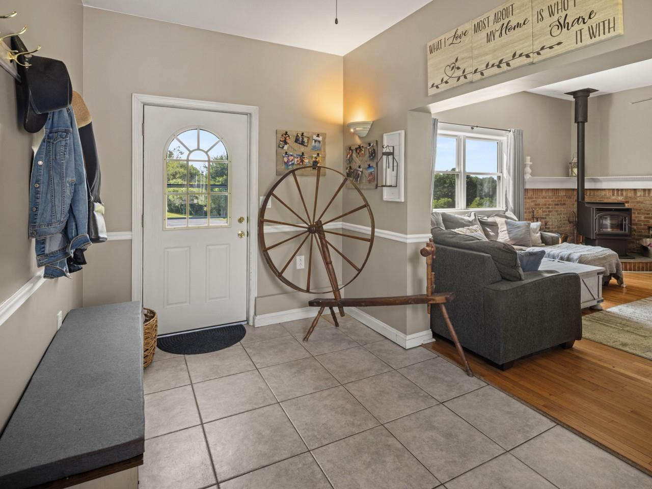 Image 4: Tiled Mudroom