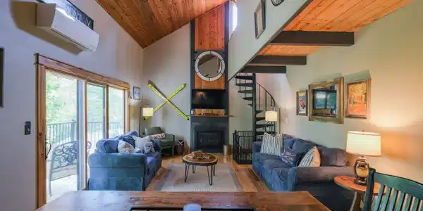 Image 4: Mini splits and newer fireplace