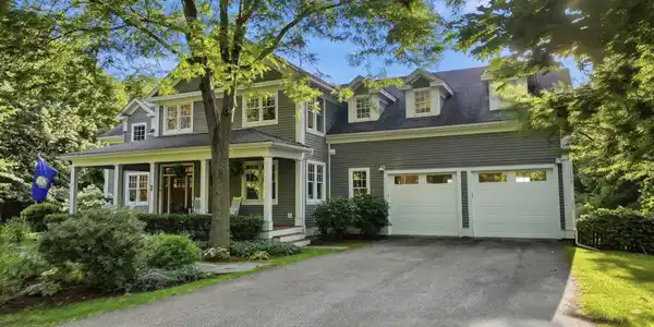 Image 2: Front Exterior & Garage