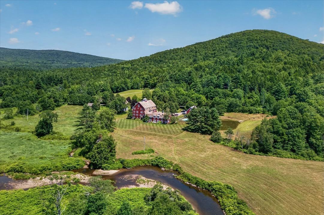 Image 3: The West River meanders along the fields Image 3: The West River meanders along the fields