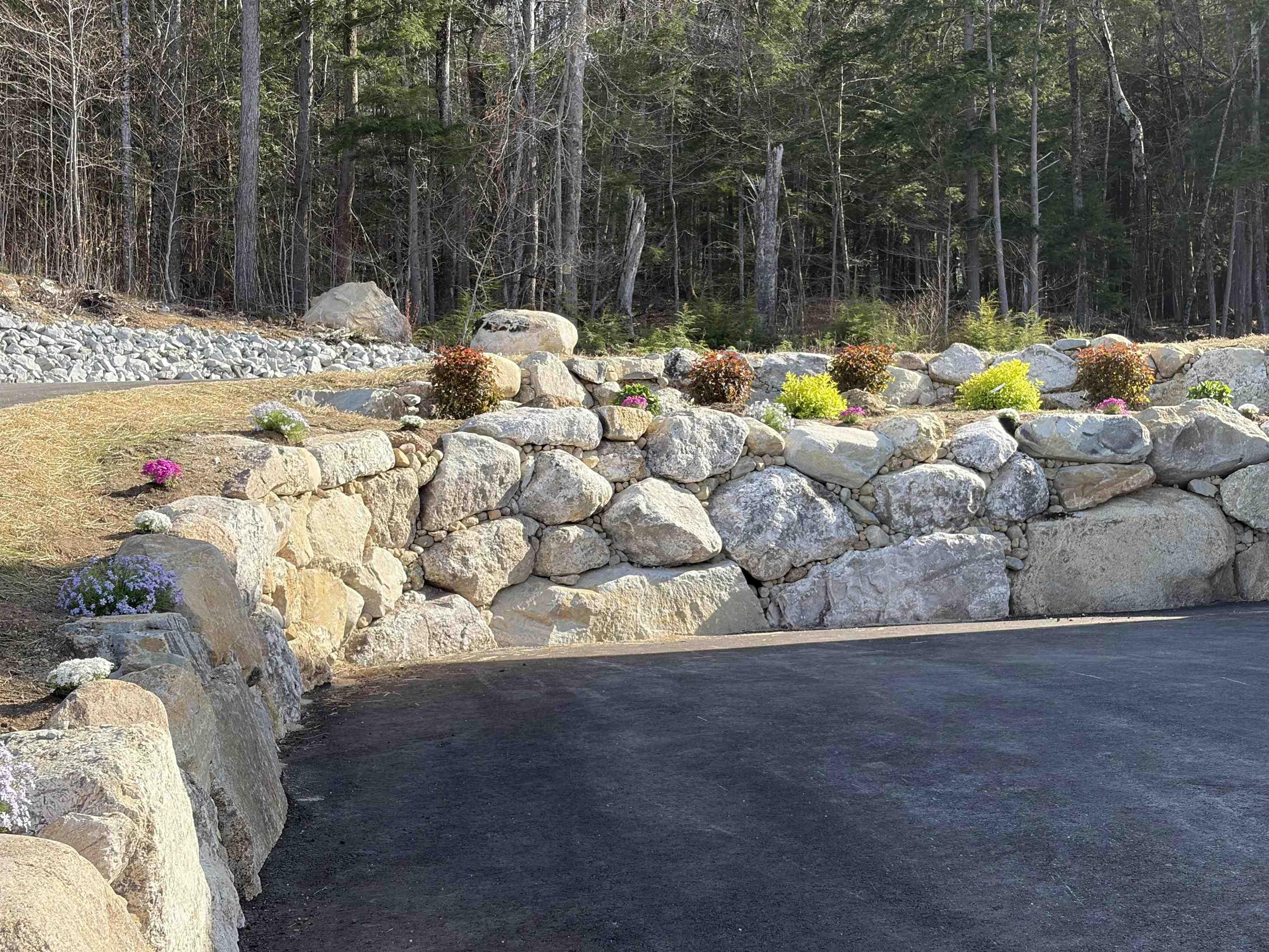 Image 4: Spring landscaping has begun