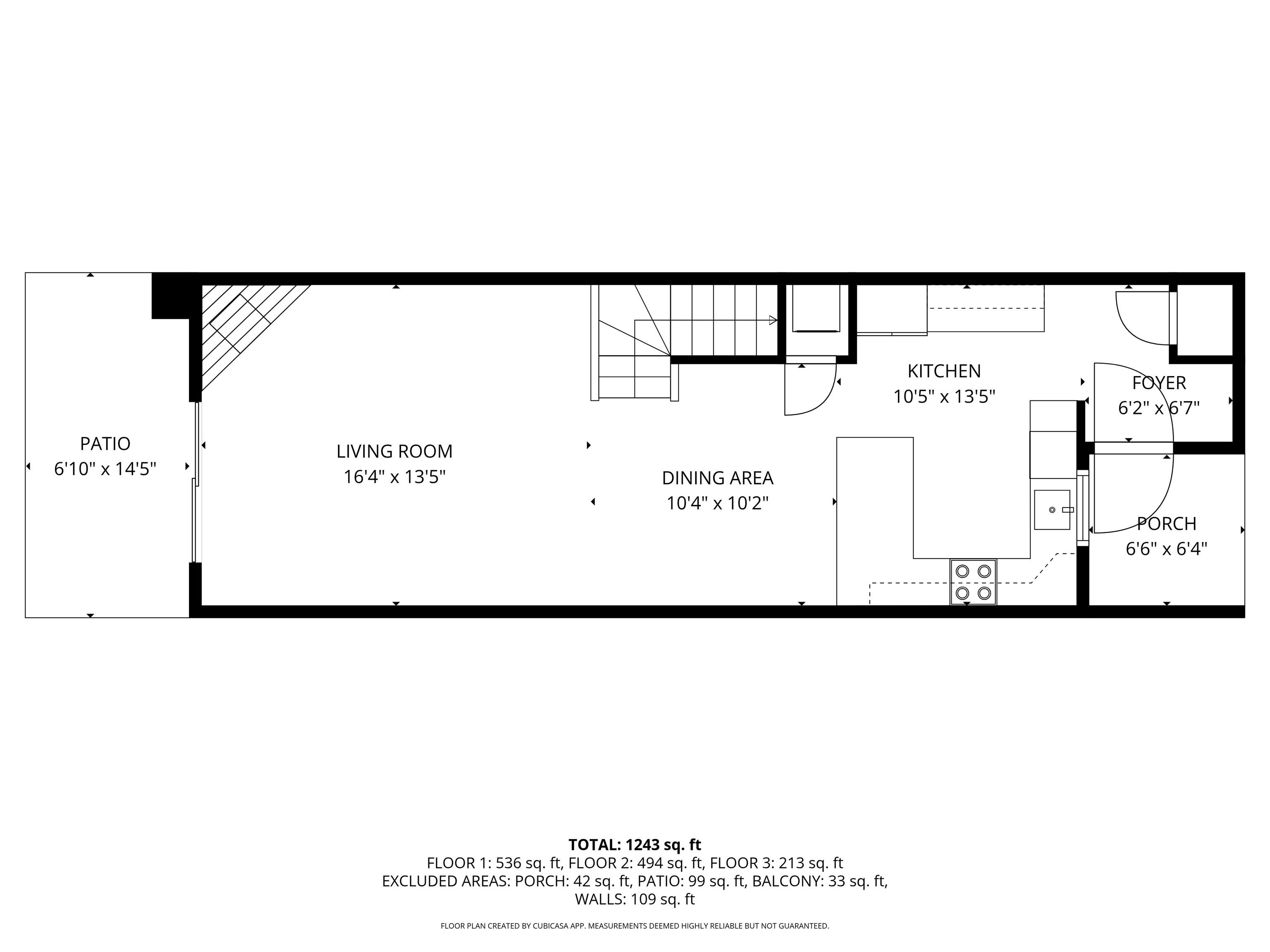 Image 3: First level floor plan