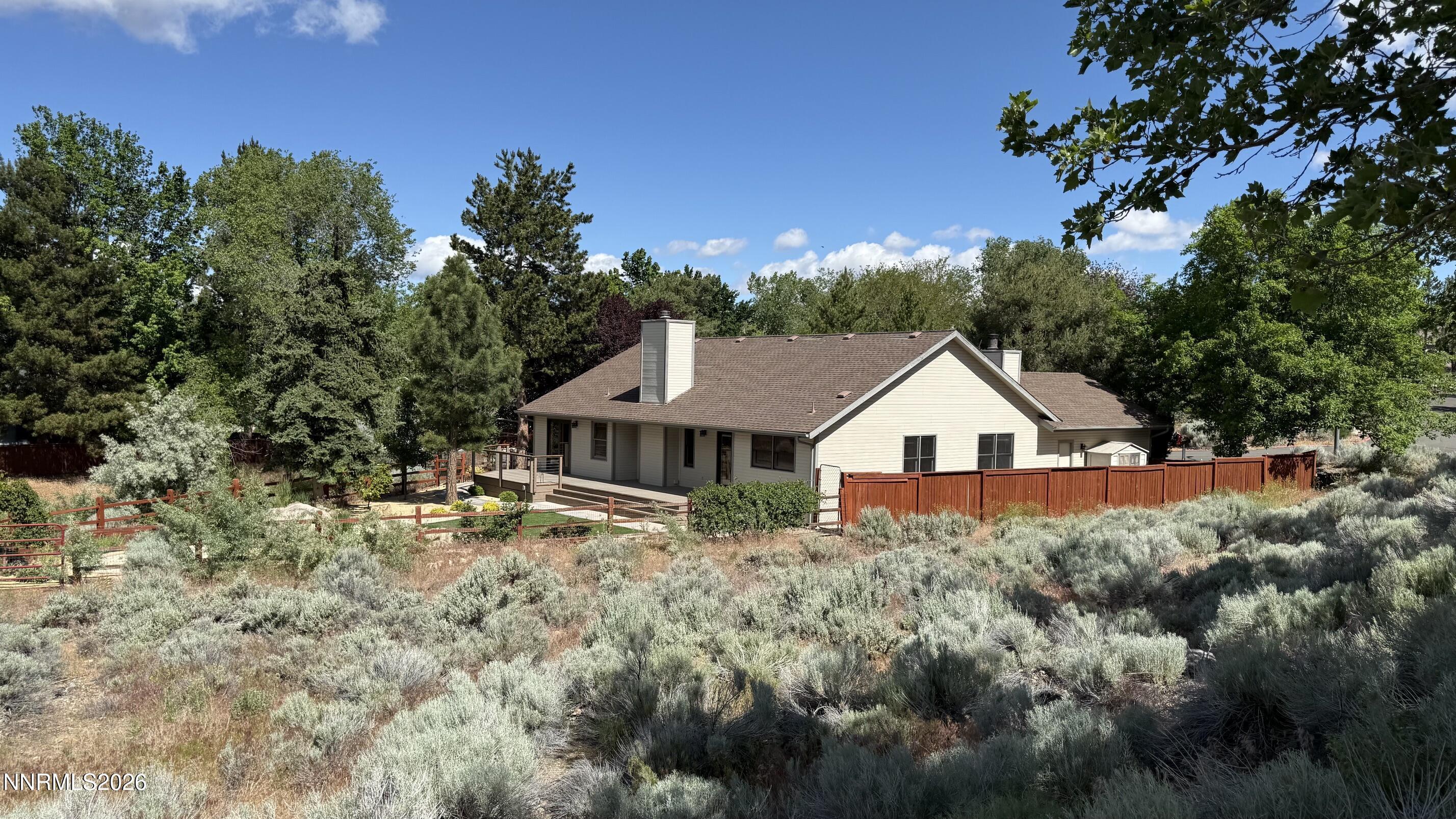 Image 4: Side of house looking west