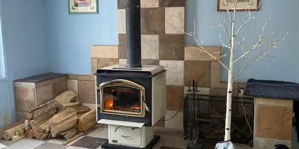 Image 2: LR Wood Stove