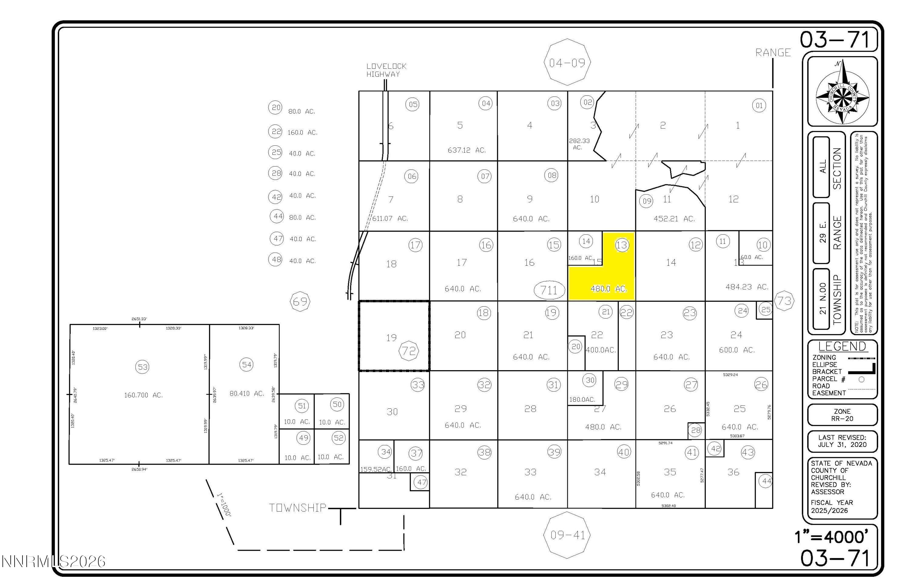 Image 3: 003-711-13 Plat