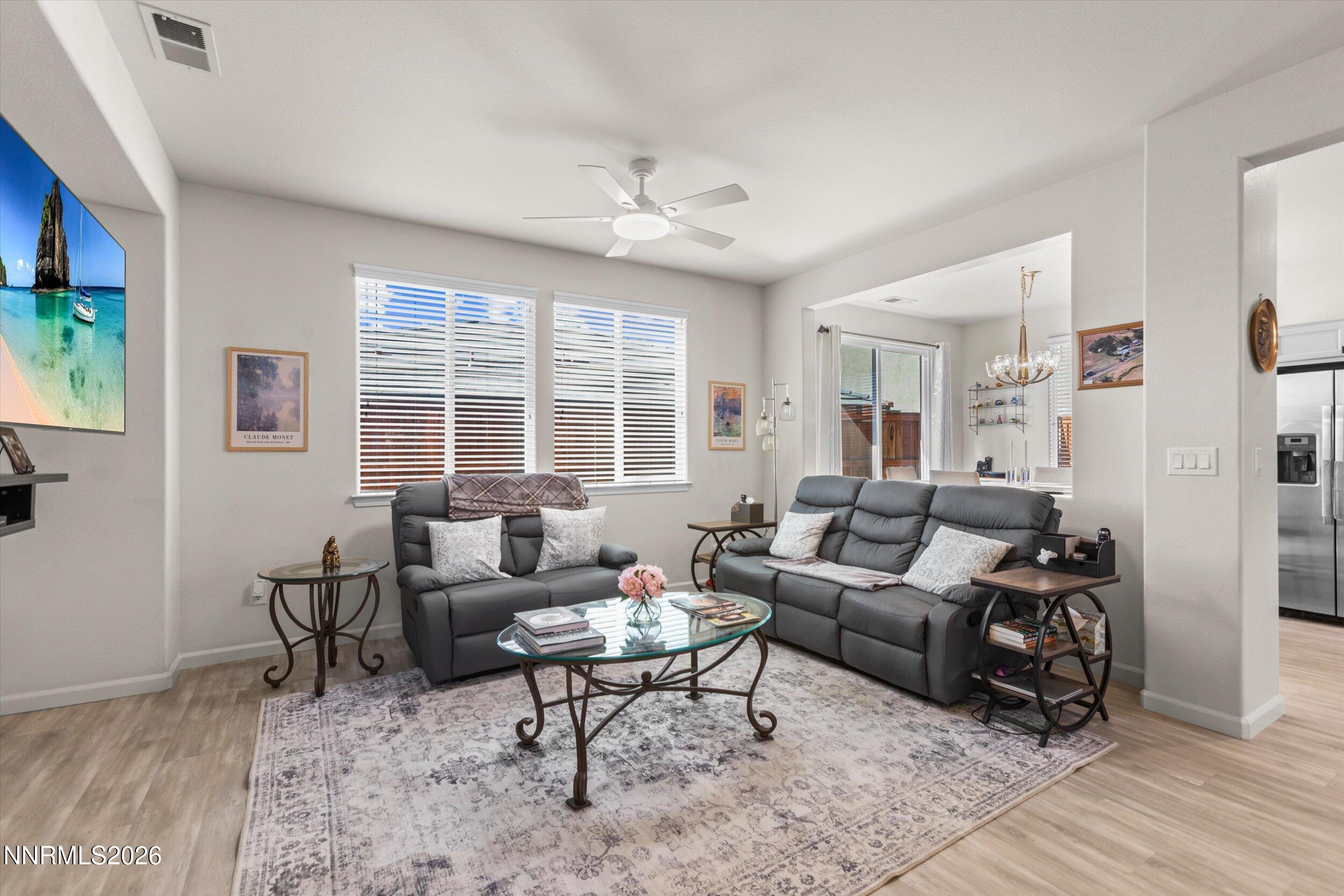 Image 2: Great room windows south facing
