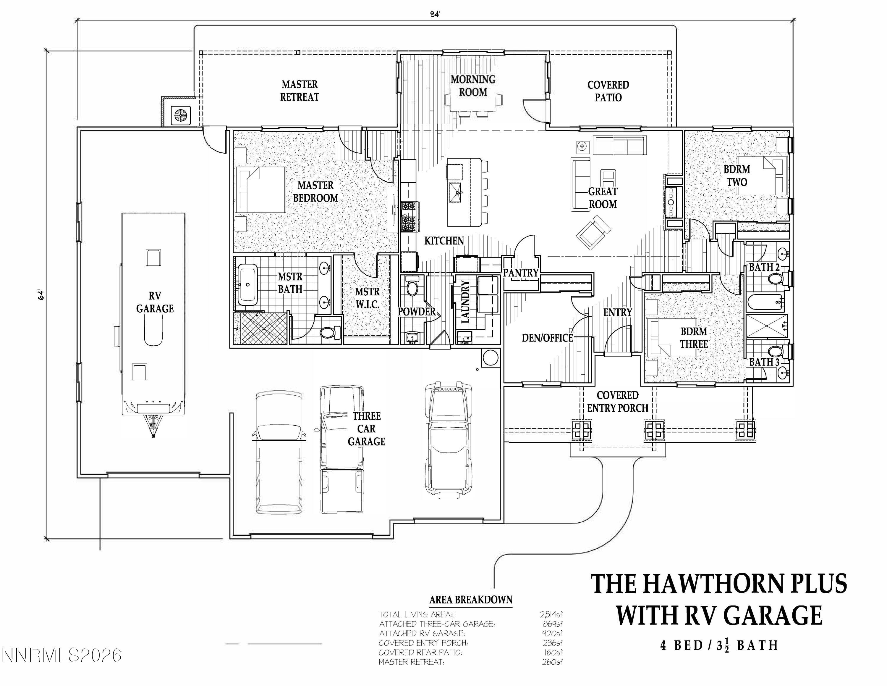 Image 2: THE HAWTHORN PLUS W RV 2514