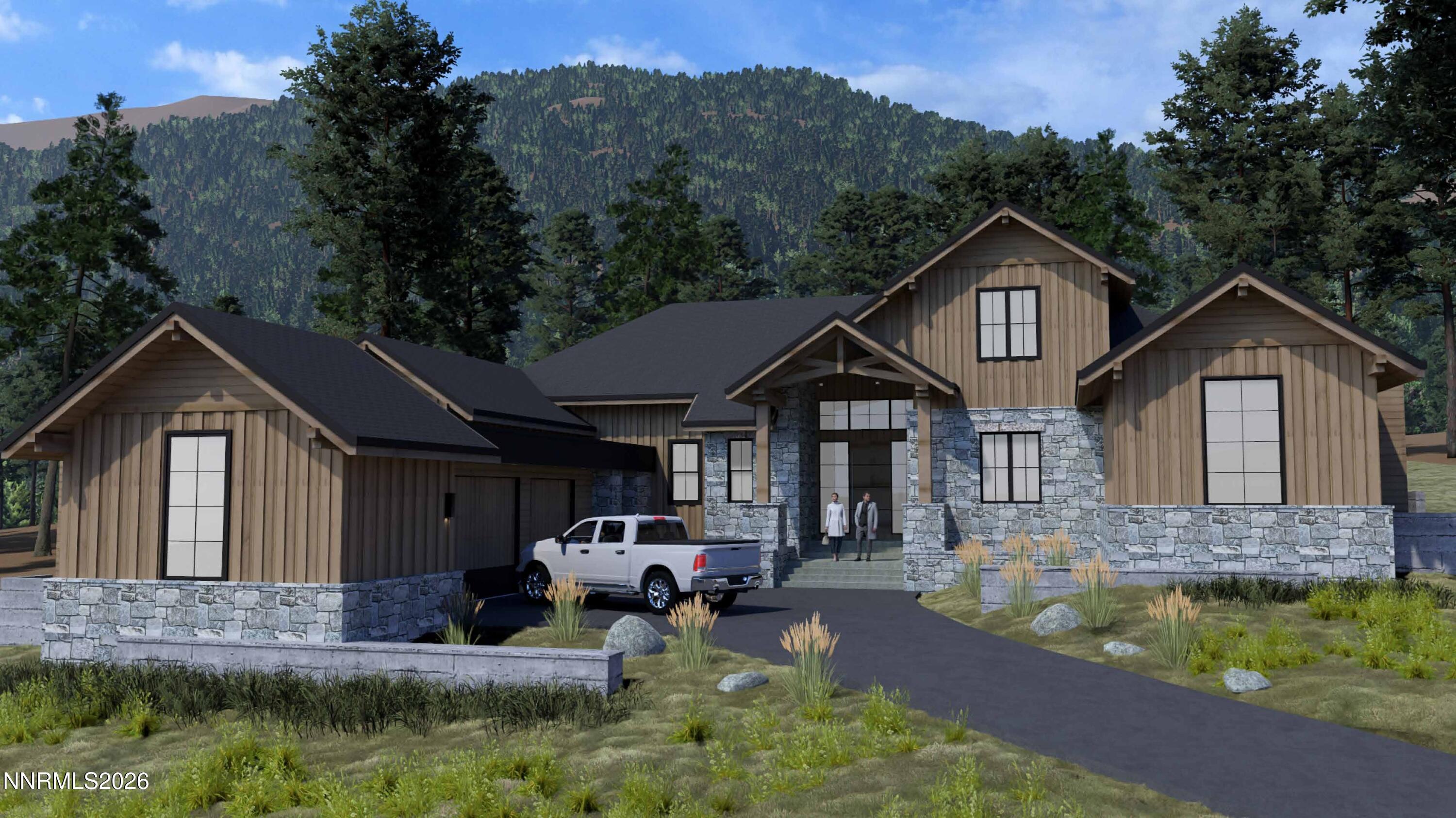 Image 1: Rendering of Home Plan
