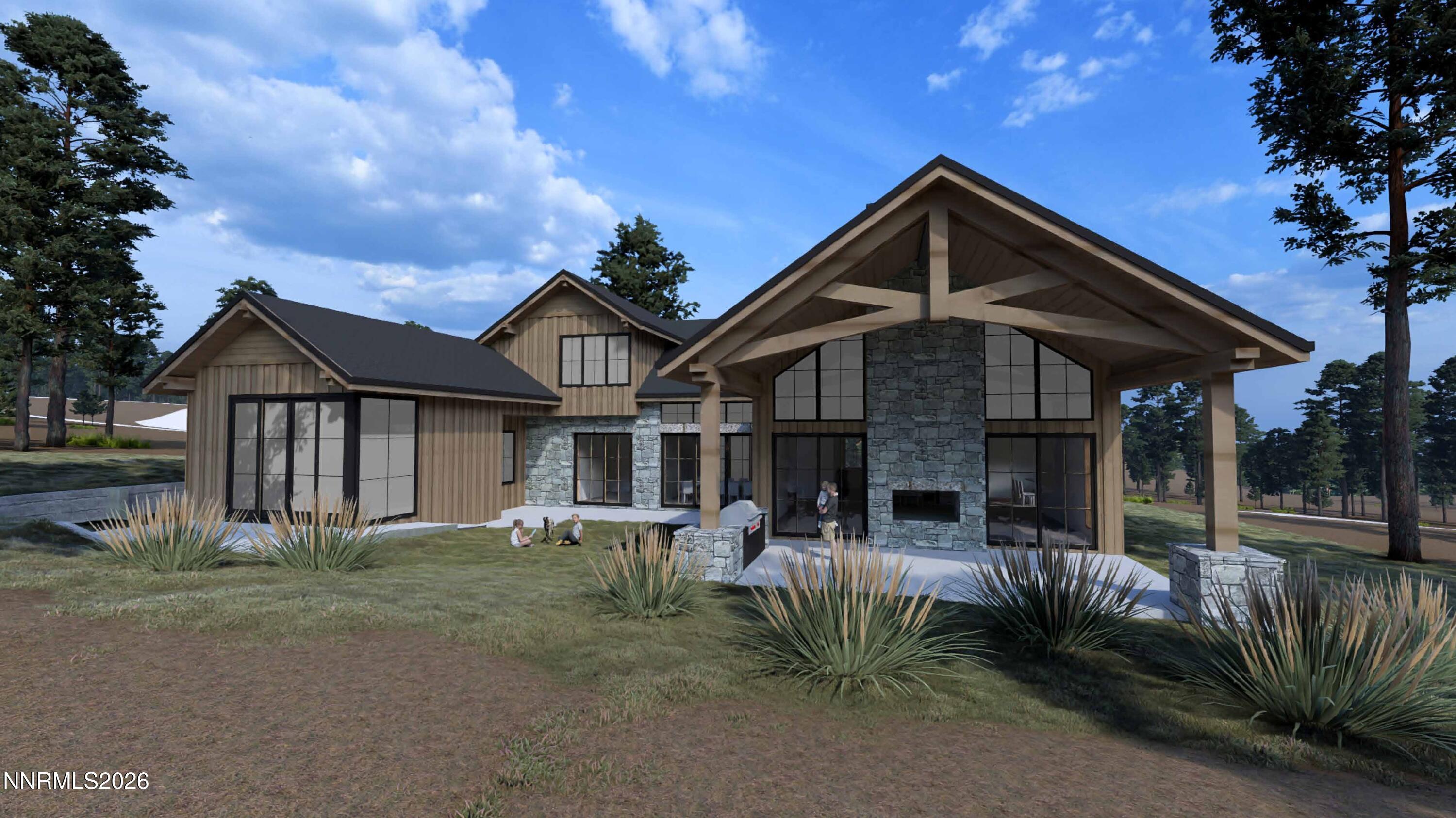 Image 2: Rendering of Home Plan