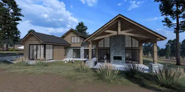 Image 2: Rendering of Home Plan