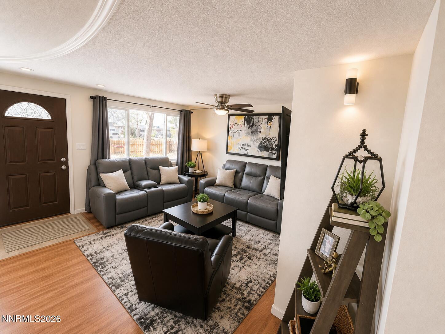 Image 4: virtually staged & edited Living Room