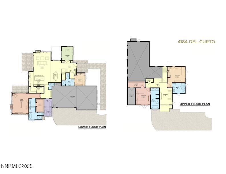 Image 2: 4184 Del Curto Floor Plan