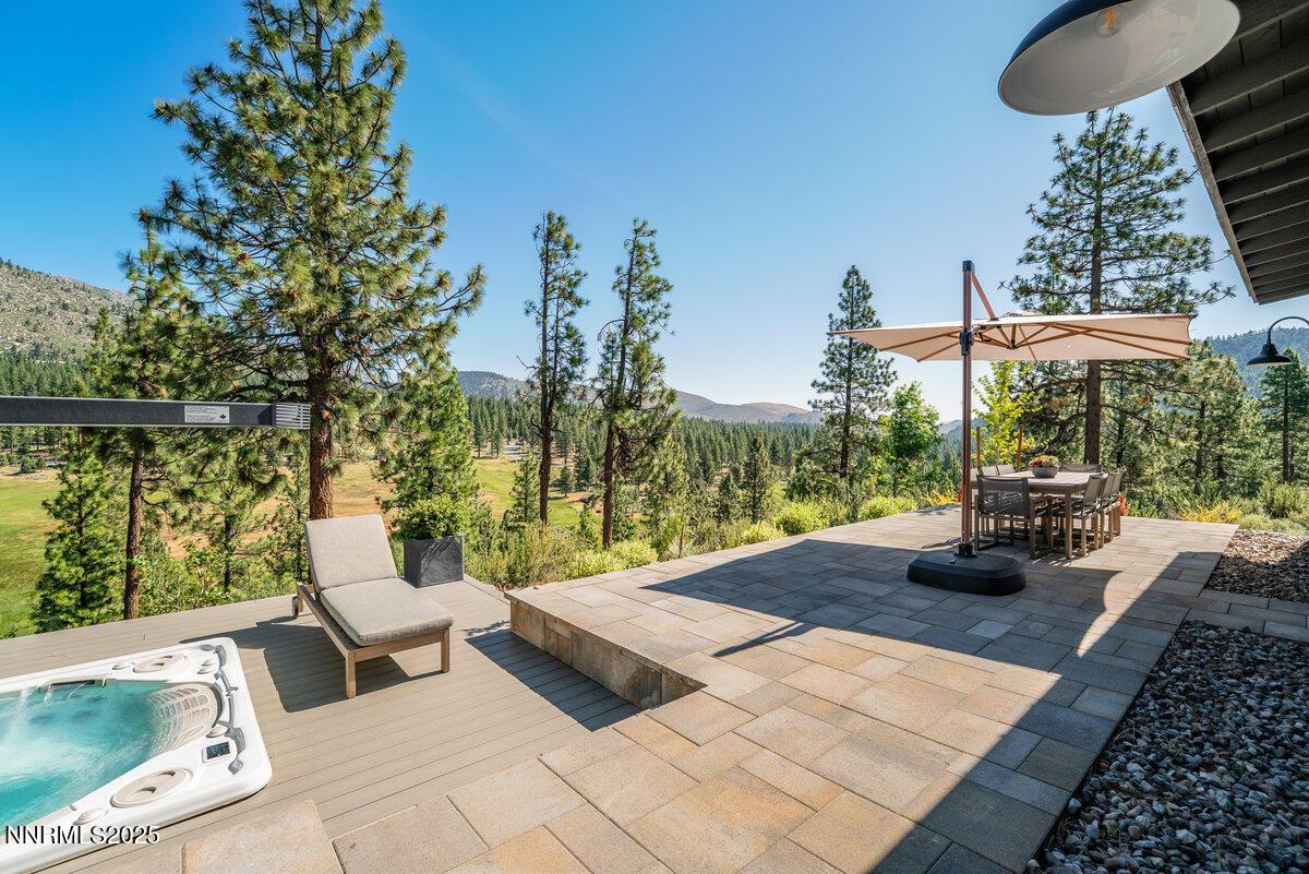 Image 4: expansive paver patio