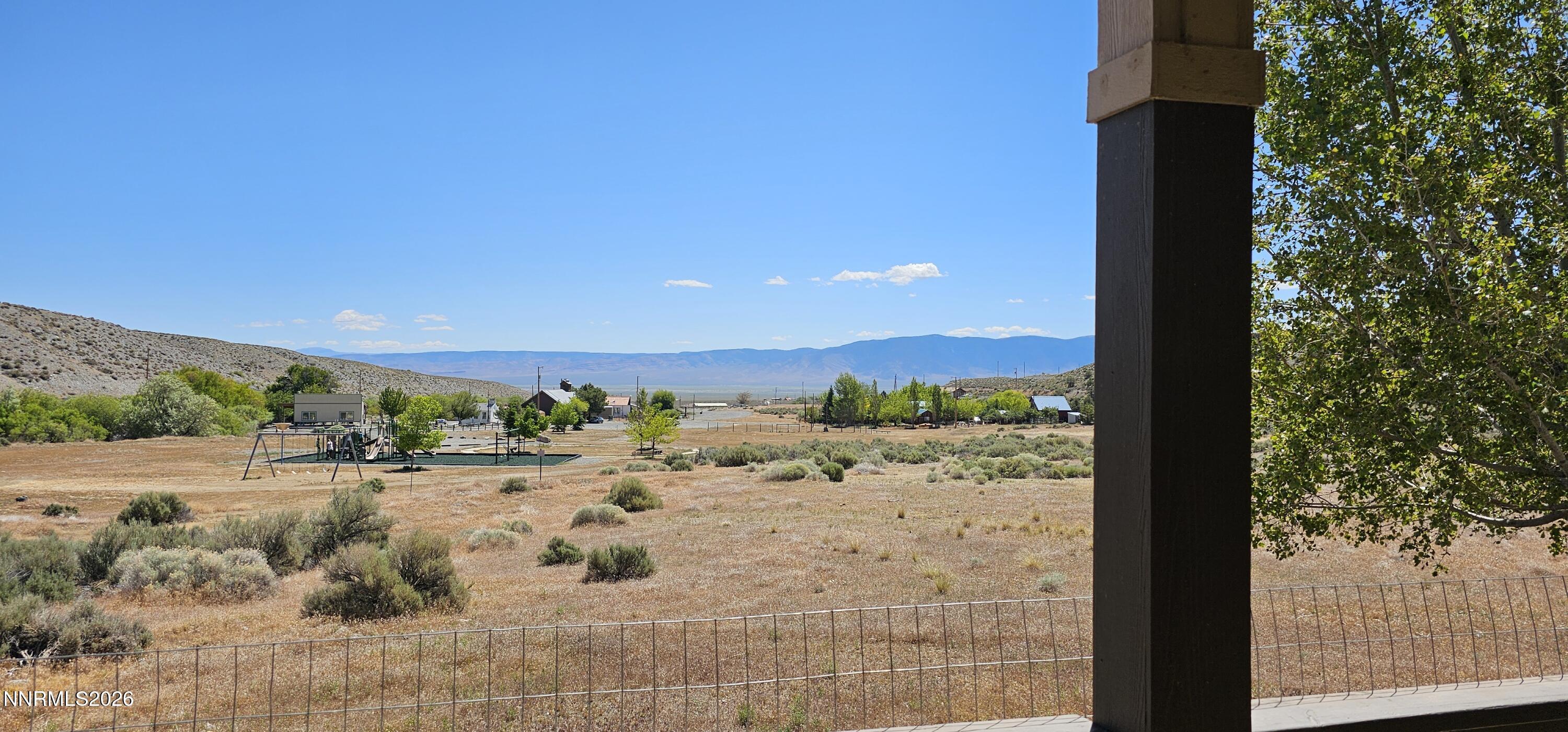 Image 3: View of Big Smoky Valley from porch