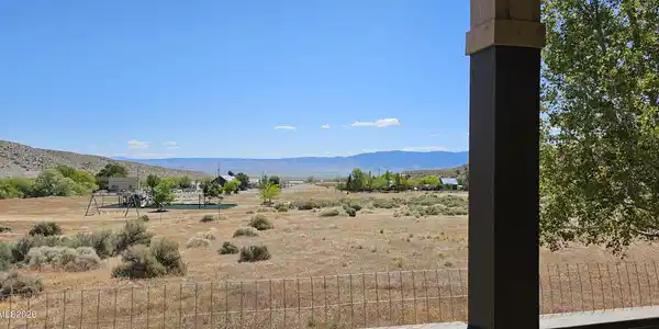Image 3: View of Big Smoky Valley from porch