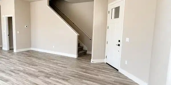 Image 4: good 182 Aspen living room toward stairs