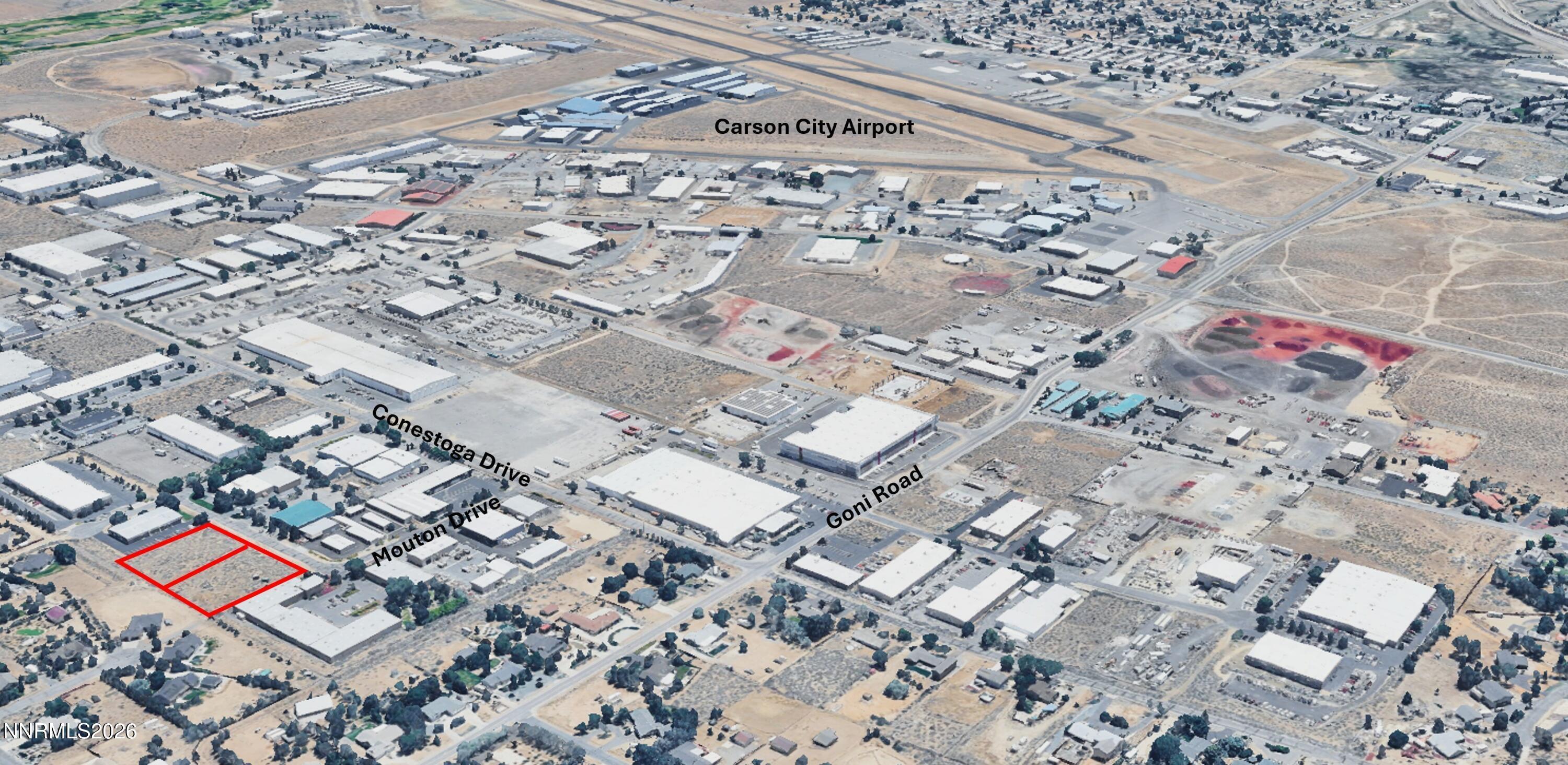Image 2: Aerial Looking Towards Airport