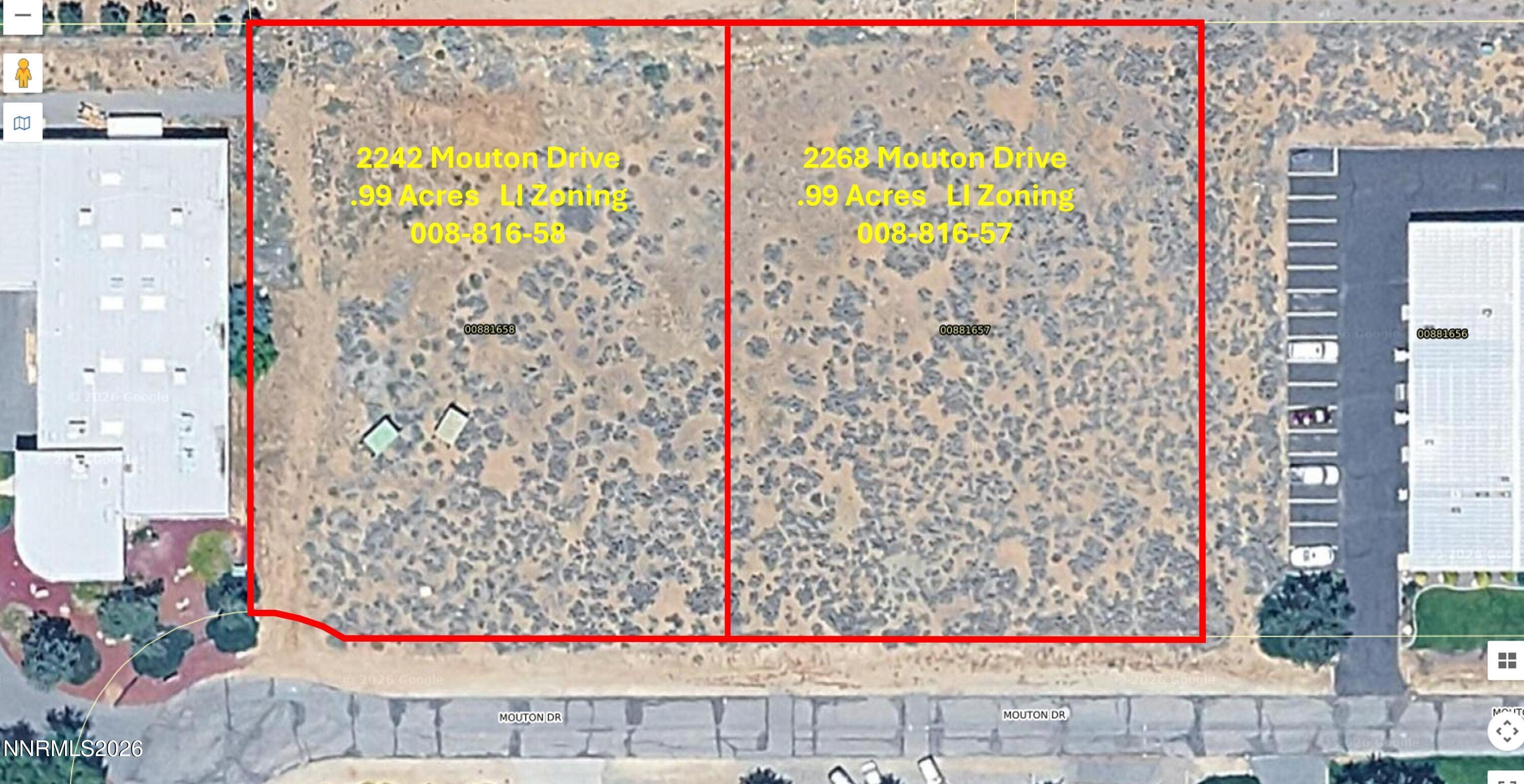 Image 3: Parcel Map Aerial with Satelitte View