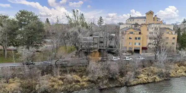 Image 4: Drone View Building from River