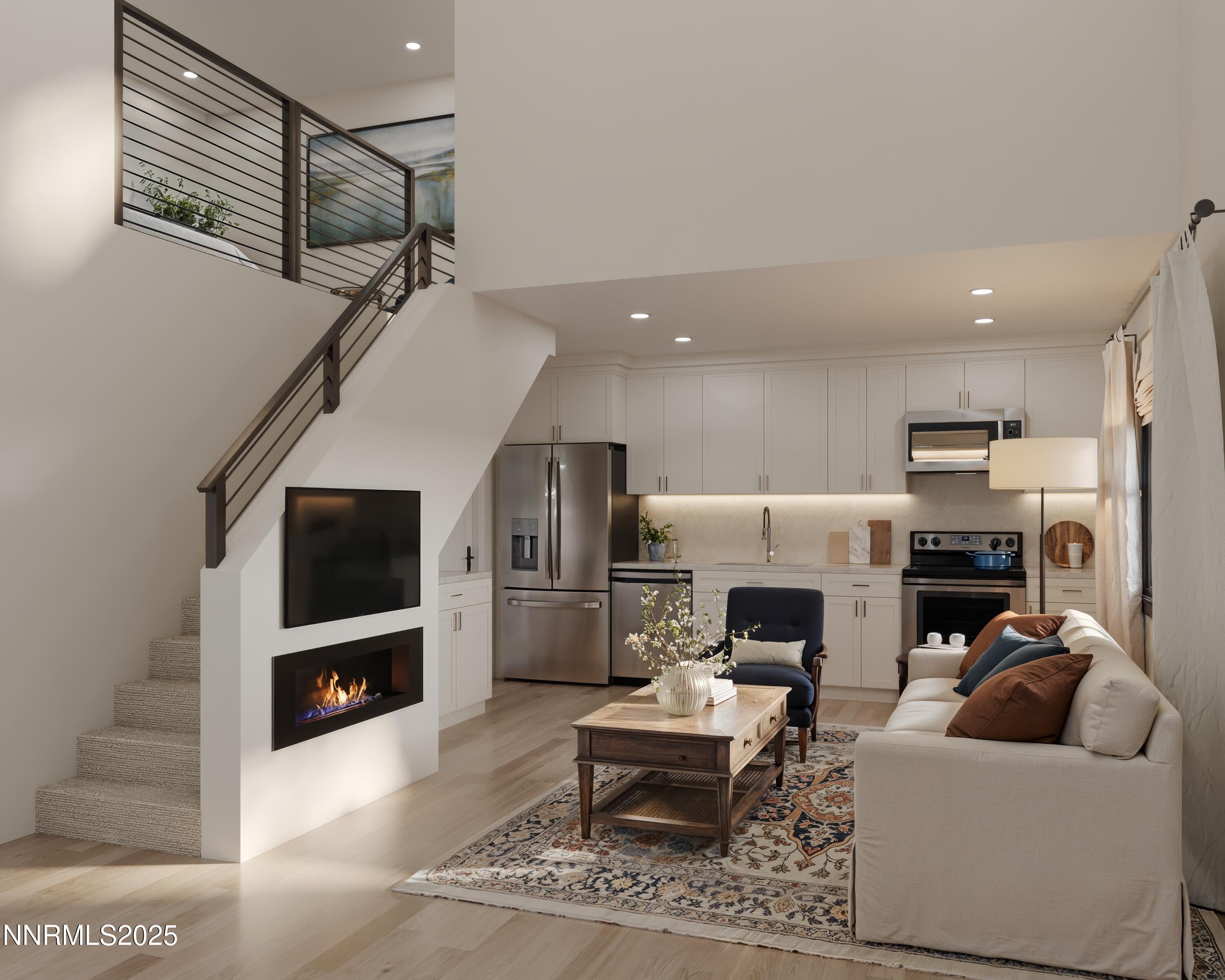 Image 2: Kitchen & Living Room