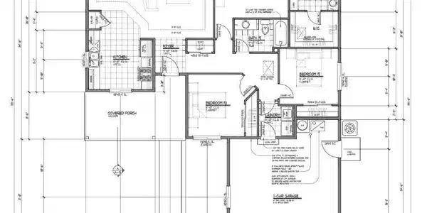 Image 2: 1392 2 Car Right Floorplan
