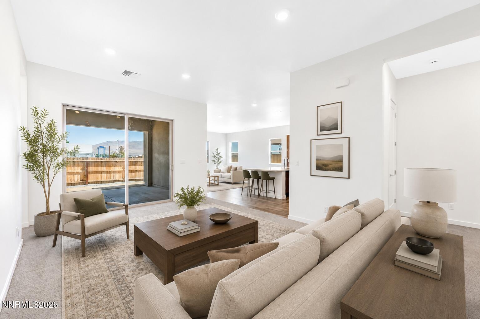 Image 3: Living Room Staged