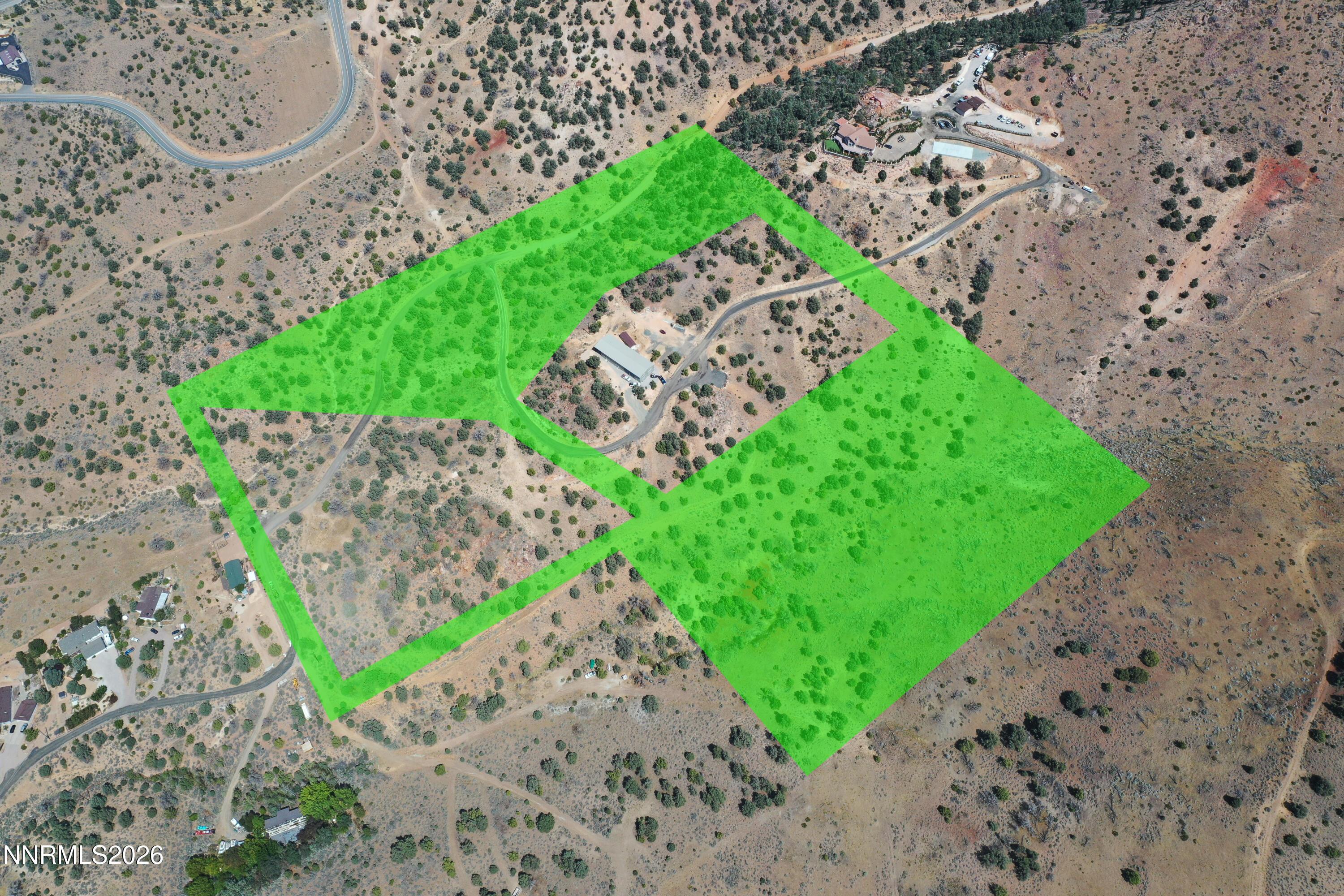 Image 2: Highlighted parcels from different angle