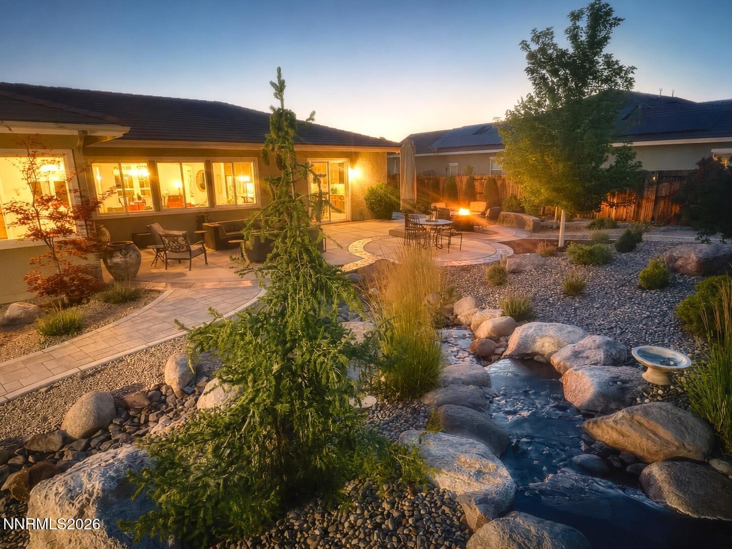Image 3: Babbling Brook at dusk