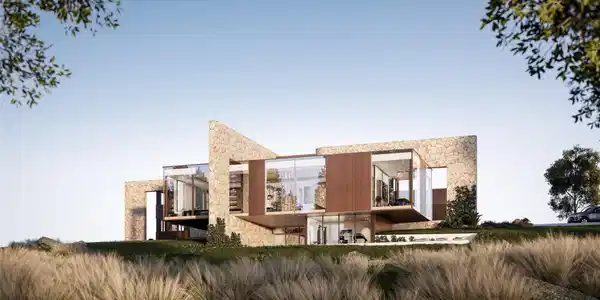 Image 3: Front of Structure