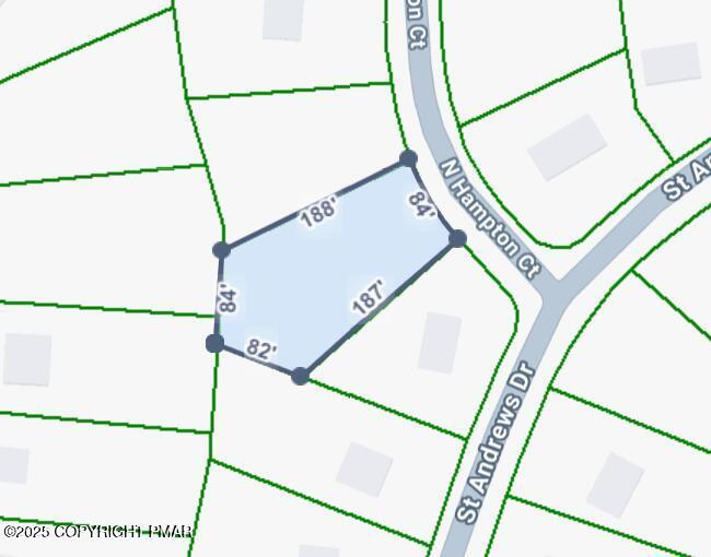 Image 3: 0.56 Acre Lot Lines