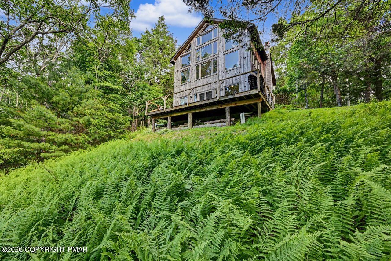 Image 3: Elevated Back Deck w/ Stunning Views